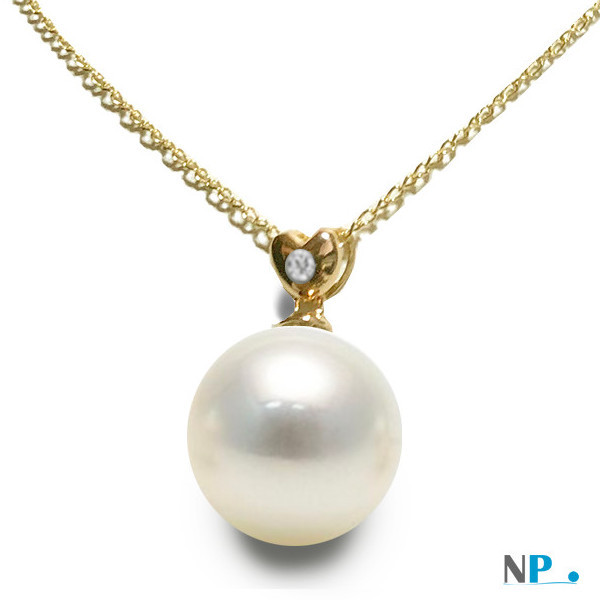 PEARLS & COLORS Orecchini In Oro Bianco Con Vere Perle Di Coltura D'Acqua Dolce – Qualità AAA+ – Sistema SECURIT – Con Cofanetto E Certificato