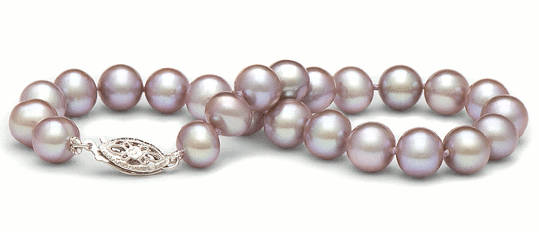 Braccialetto 18 cm di perle di coltura d'acqua dolce