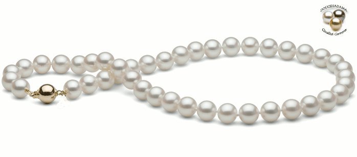 Collana perle d'acqua dolce Dolcehadama bianche