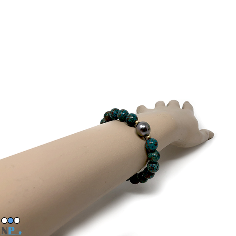 Bracciale In Rame Con Pietre Naturali Dei 7 Chakra - Armonia, Energia E Equilibrio Interiore - Foto 2