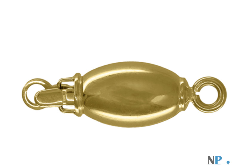 Fermaglio di sicurezza in oro 18 carati Fermaglio di sicurezza in oro 18 carati
