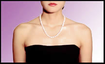 Collier de 45 cm de longueur princesse