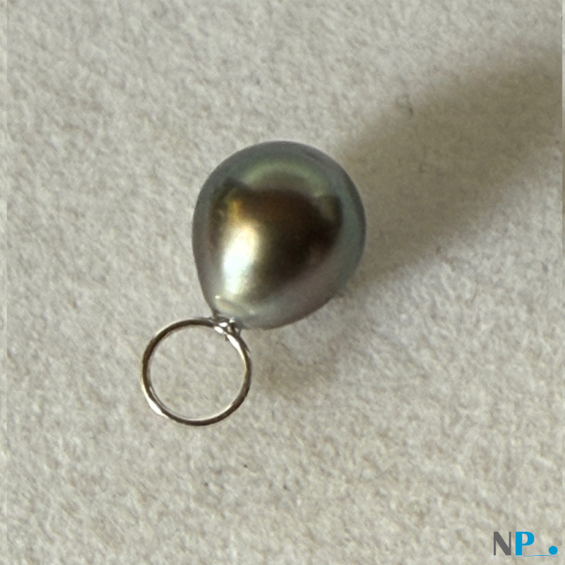 Pendente in argento e perla di Tahiti Pendente in argento e perla di Tahiti