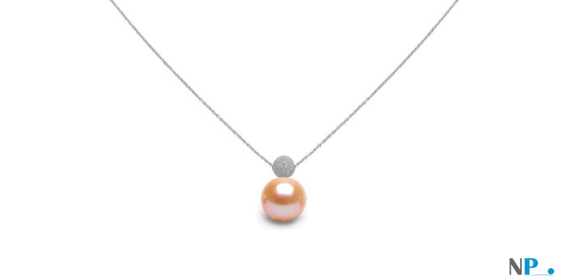 Collana SPHERE con perla d'acqua dolce