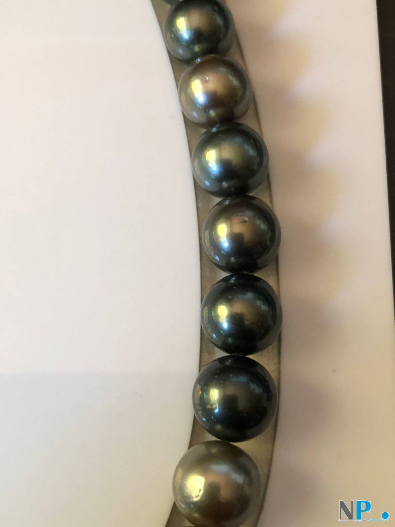 Collana 43/44 cm di perle di Tahiti 