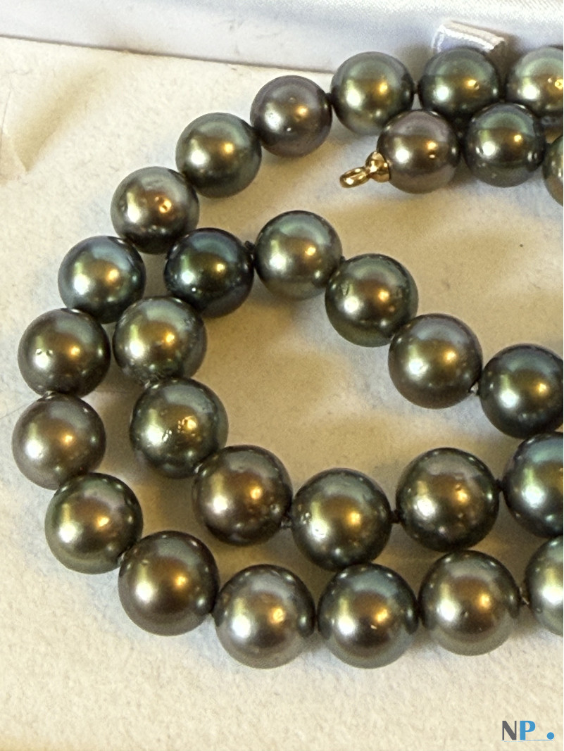 Collana di perle nere di Tahiti