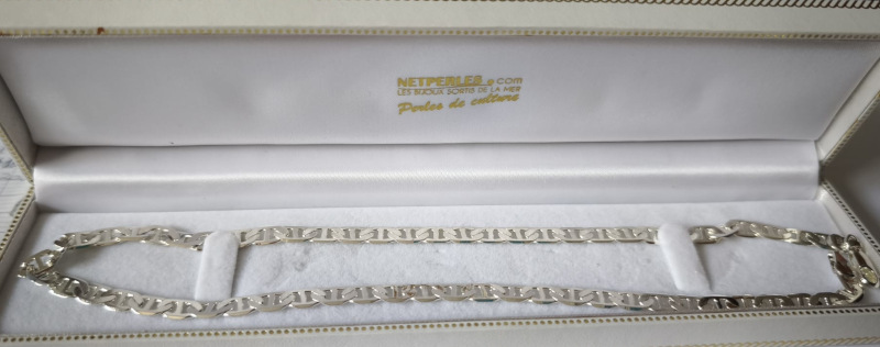 Collana catena Argento 925 da 45 cm