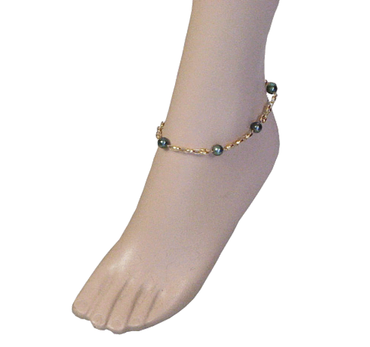 PEARLS & COLORS Bracciale In Perle D'Acqua Dolce 8-9 Mm - Bianco Naturale Qualità AAA+, Con Anello In Oro Bianco, Fatto A Mano In Francia