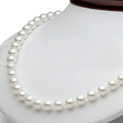 Collana di perle d'acqua dolce - collane di perle - perle di fiume