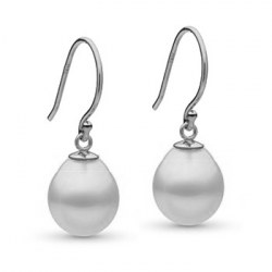LeCalla Orecchini A Goccia Tripla Con Perle In Argento Sterling 925 - Donna