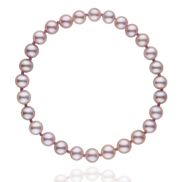Parure De Bijoux En Or 18 Carats Avec Perles De Culture Et Nacre Rose - Ensemble Collier/bracelet/boucles OGFR 021