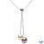 Collana Argento 925 40 cm con 2 Perle d'Acqua Dolce qualità DOLCEHADAMA