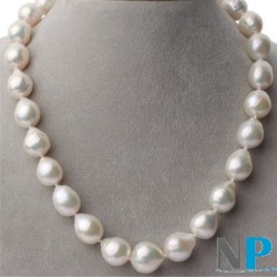 Collana di grandi perle esotiche Fireball d'Acqua dolce 45 cm 12-15 mm