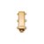 Fermaglio in Oro 14k per collana o bracciale a triplo filo di perle