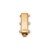 Fermaglio in Oro 14k per collana o bracciale a triplo filo di perle