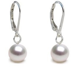 Orecchini "Ariel" in argento con perle di Acqua Dolce AAA