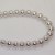 Collana 43 cm di perle Australiane bianche argento da 9,1 a 11,9 mm A+