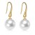 Orecchini Monachelle Oro 18k con perle di Acqua Dolce AAA