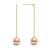 Orecchini in oro 18k con perle d'acqua dolcedi qualità DOLCEHADAMA