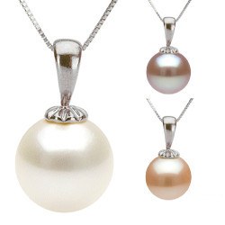 Pendente in Argento 925 con perla coltivata di acqua dolce Dolcehadama