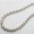 Collana 43 cm di perle barocche Australiane bianche argento da 11,3 a 11,8 mm