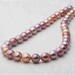 Collana 42/43 cm di perle EDISON Acqua Dolce da 10,5 a 11,5 mm AA+