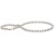 Collana di perle di coltura Akoya, 45 cm, 6-6.5 mm bianche