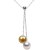 Collana Argento 925 40 cm con Perla Australiana e Perla Filippina