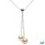 Collana Argento 925 40 cm con 2 Perle d'Acqua Dolce qualità AAA