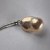 Pendente e catenina Argento 925 Perla Fireball Acqua Dolce 12x17 mm colore metallico bianco rosato