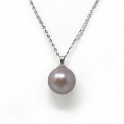 Pendente perla Edison 11-12 mm AA+ su argento 925