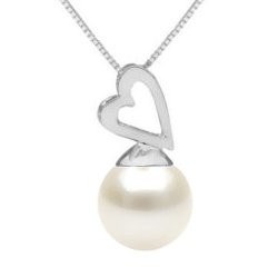 Pendente in Argento 925 con perla d'acqua dolce Bianca DOLCEHADAMA