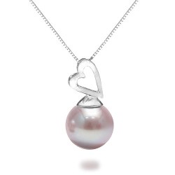 Pendente in Argento 925 con perla d'acqua dolce Lavanda DOLCEHADAMA