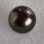 Perla di coltura di Tahiti nera 11,9 mm ramata qualità AAA