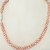Collana 42 cm di perle di coltura d'acqua dolce da 2 mm intrecciate