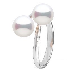 anello in argento massiccio 925 Anello in argento con perla dacqua dolce dimensioni da 6 a 31 IT anello fatto a mano anello di perle per donne gioielli di perle anello di perle